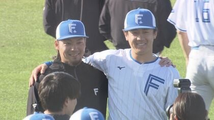  【ファイターズ】伊藤大海＆北山亘基　侍合宿を前に旅立ちの挨拶「必ず世界一を取る。その先にリーグ優勝・日本一へ」
