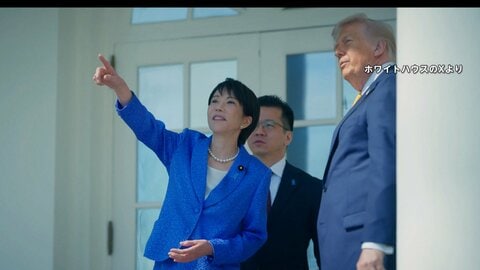高市首相、就任後初訪米の舞台裏　“空白の5分間”、時計を気にするしぐさ　トランプ大統領「日本はNATOとは違う」と絶賛