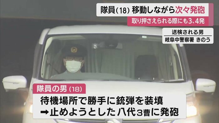 男が乗った車(15日)