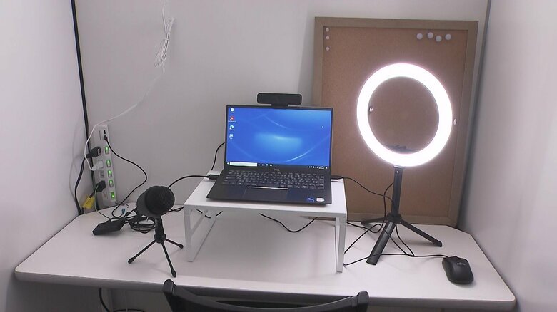 香川大学がオンライン就活用専用個室を導入 照明やマイクまで完備｜FNNプライムオンライン