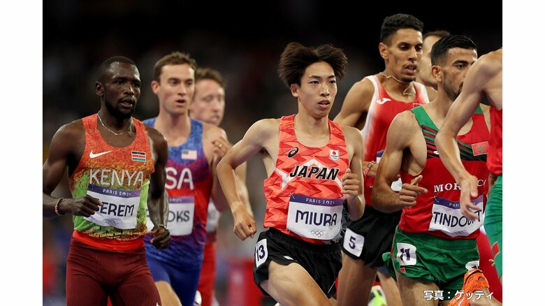 パリ五輪　陸上男子3000m障害決勝　三浦龍司は8位｜FNNプライムオンライン