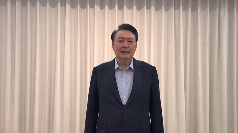 【全文】「法が全て崩れました」身柄拘束された尹大統領が国民向けメッセージで捜査批判「捜査機関が偽りの公文書を発付」｜FNNプライムオンライン