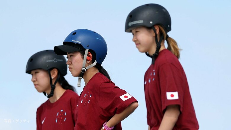 【速報】パリ五輪・スケートボード女子ストリート　10代トリオの吉沢恋・赤間凛音・中山楓奈が揃って予選突破　日本勢連覇に期待｜FNNプライムオンライン