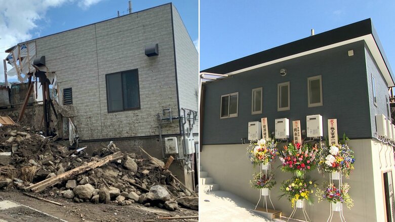 熱海土石流から1年7カ月  被災施設を再建し初活用も「変わらない景色」に不安…235人が今も避難生活【静岡発】｜FNNプライムオンライン