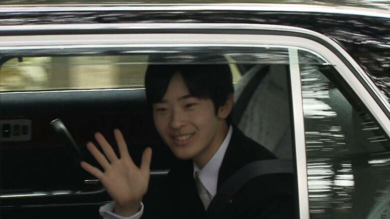 悠仁さま私的旅行で京都へ　明治天皇陵を初参拝し成年式を終えたことをご報告　西陣織の機織り体験も｜FNNプライムオンライン