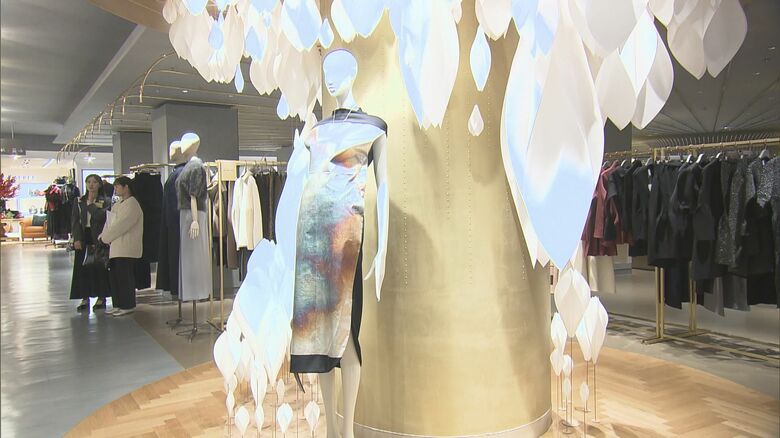 過去最大リニューアルの第1弾…松坂屋名古屋店の女性服フロア・本館4階が20日オープン 美術館の雰囲気も｜FNNプライムオンライン