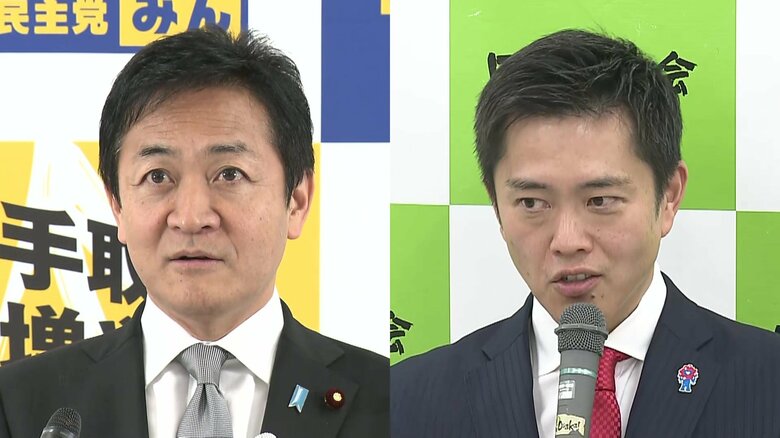国民・玉木氏「123万円では全く足りない…予算案に賛成あり得ない」“103万円の壁”見直し「延長戦」へ…与党は“決裂”も念頭に維新の取り込み狙うも「下手するとどっちも駄目に」｜FNNプライムオンライン