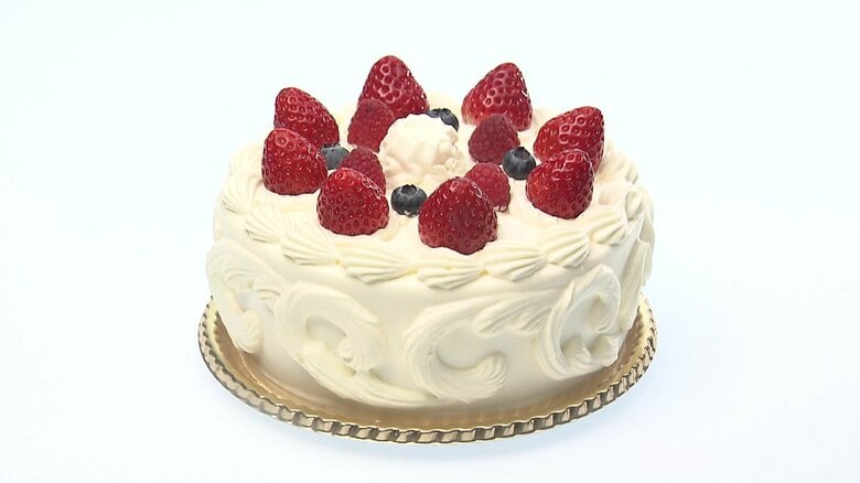 卵の高騰でクリスマスケーキが値上げ…5号サイズ・ショートケーキ5700円→7000円　チョコレート原料のカカオも“倍”に「どんどん値段上がる」｜FNNプライムオンライン