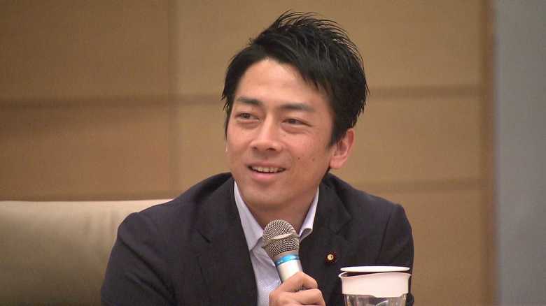 講演する自民党・小泉進次郎議員(5月27日)