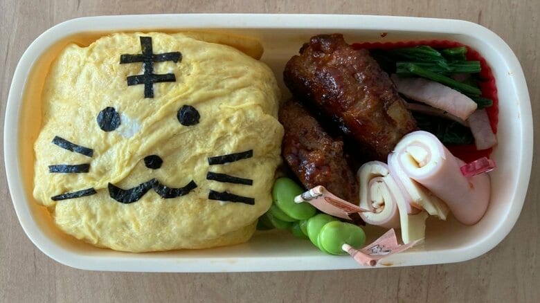 妹のためにいぶきくんが作った弁当（提供：かとちゃん）