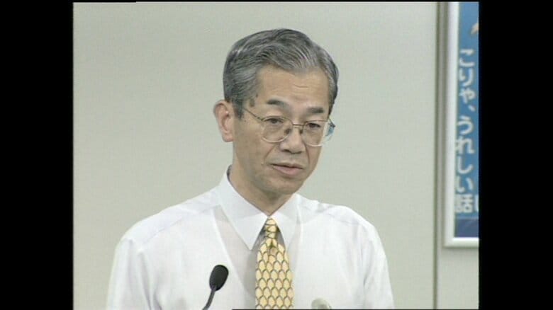 JRの説得に自信をのぞかせた石川知事（2000年）