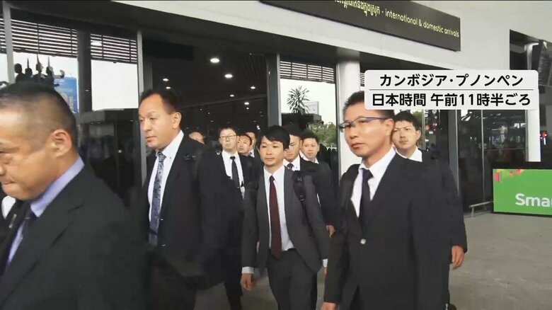 埼玉県警の捜査員らが現地入り