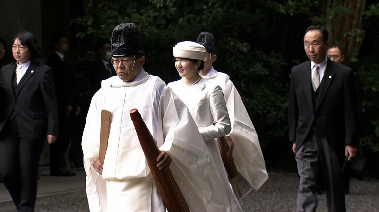 伊勢神宮を初めて単身で参拝された　3月26日