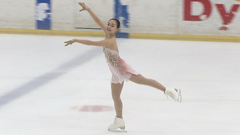 松生理乃のフリー『くるみ割り人形』（中部選手権）