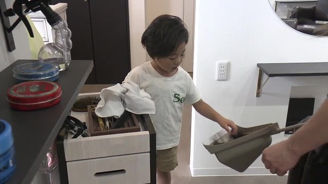 整えるために切った髪　名残惜しそう…