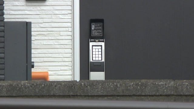 被害女性が住んでいたアパート