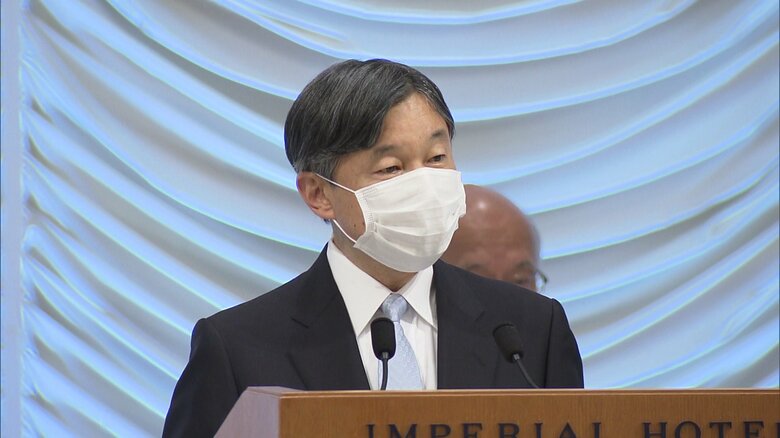令和4年7月（2022年） おことばを述べられる陛下