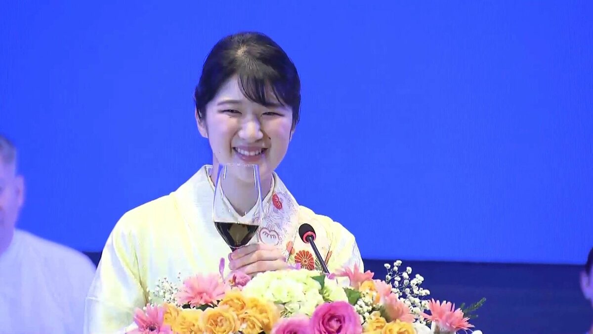 愛子さま「メコン川の流れのようにどこまでも発展を」晩さん会で初めて 