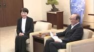 バレーボール・広島サンダーズ　今月からプロ化　広島市長を訪問「新アリーナ、どう進むのか注視していく」