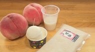 猛暑に「飲む点滴」×特産「桃」のジェラート　道の駅で夏限定の新商品　規格外の「あかつき」を有効活用　パプリカやキュウリ味も　地域の旬の食材で「少しでも涼んで」　長野・豊丘村の南信州とよおかマルシェ