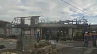 住宅を全焼する火事 住人の高齢男性がやけど 宇佐市・大分