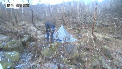 沢の水を飲んでしのぐ　北アルプスで遭難　連絡が途絶えて5日ぶり…男子大学生をヘリで救助　自営業の男性は自力下山