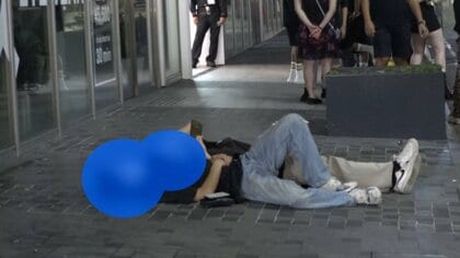 【密着】渋谷区“路上飲酒ゼロ宣言” パトロール実施も破壊・ポイ捨て行為続々　増加する“外国人路上飲み”