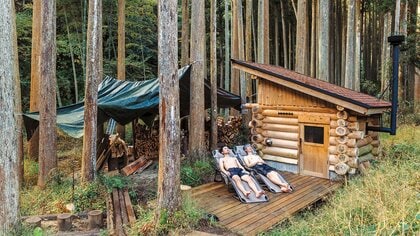 サウナーの夢が形に！地元の丸太でDIYした本場フィンランド風サウナ小屋の作り方