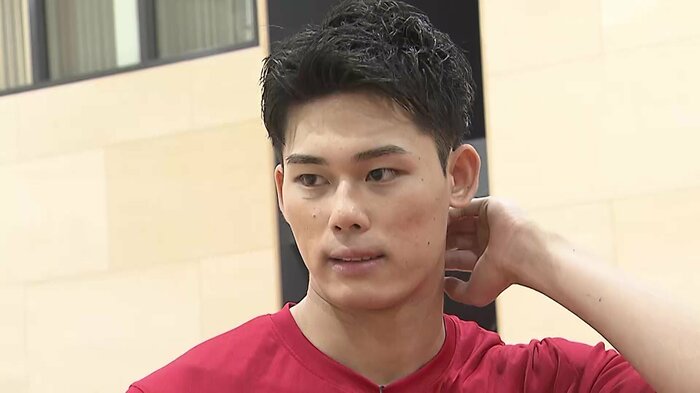爽やかな表情にパリ五輪への思いを秘める
