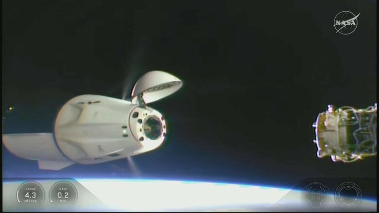 宇宙飛行士の大西卓哉さんがISSを出発…日本時間10日午前0時すぎ地球帰還予定　「宇宙で一緒に仕事ができたことは望外の喜び」油井亀美也さんにメッセージ｜FNNプライムオンライン