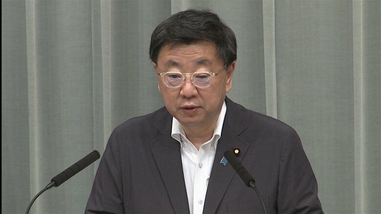【速報】松野官房長官「到底受け入れられない」　竹島EEZでの韓国調査に｜FNNプライムオンライン