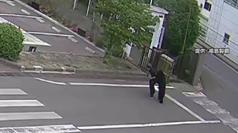 クマ捕獲に至らず　4人にケガをさせ工場に居座り　警察や猟友会など24時間体制で警戒　福島市｜FNNプライムオンライン