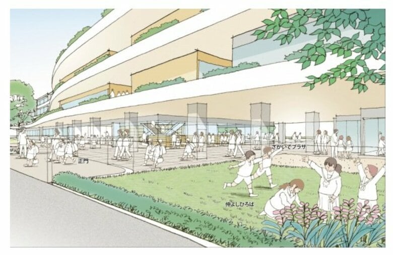 坂出市の小中４校再編　新校舎整備イメージ公開　設計・施工優先交渉権者に合田工務店など【香川】｜FNNプライムオンライン