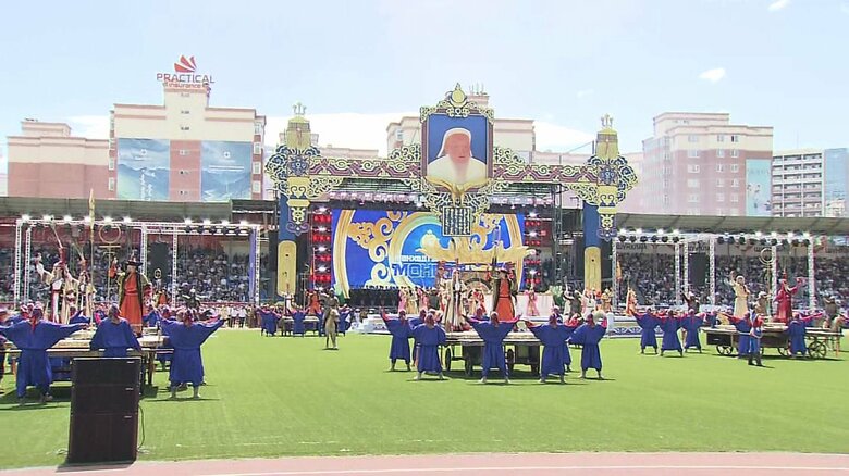 「ナーダム」開会式