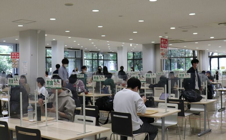 東京経済大学の学食（画像提供／東京経済大学）