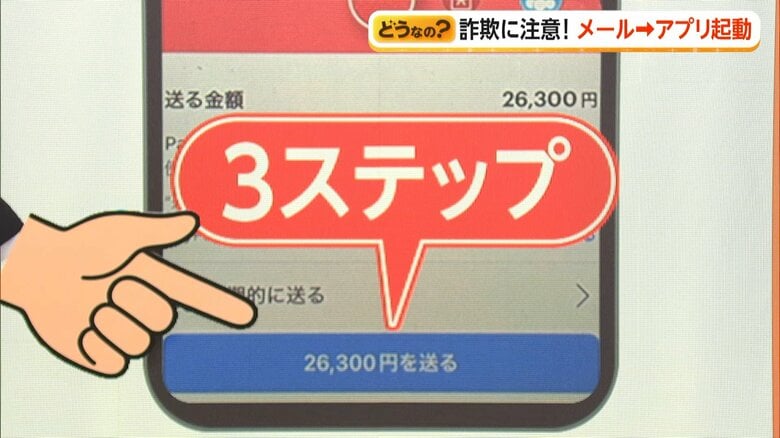 急増しているPayPayアプリを起動させる詐欺メール