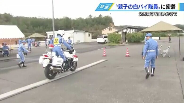 安定したバランス感覚が求められる「一本橋走行」