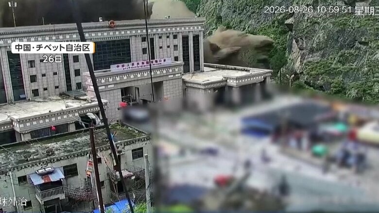 中国・ネパール国境検問所