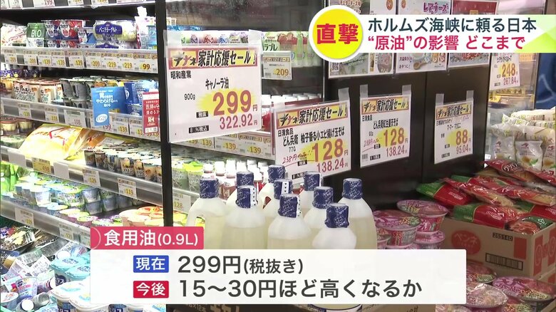 食用油も値上がりの可能性