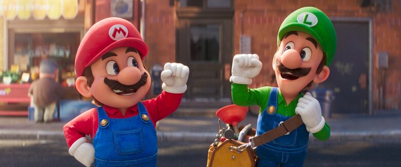 『ザ・スーパーマリオブラザーズ・ムービー』大ヒット上映中 配給：東宝東和 ©️2023 Nintendo and Universal Studios