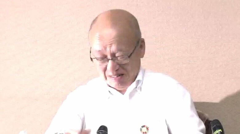 辞職した片山安孝副知事