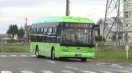 ＥＶバスの運転体験会　県交通が運転士の確保へ　岩手県盛岡市