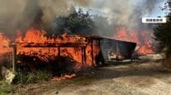 「山が燃えている」陶芸家の住宅含む3棟が全焼　あわら市の金津創作の森で火事　けが人なし