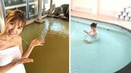 タオルが染まる…濃厚な濁り湯&鮮度抜群 昭和レトロな「駅近」温泉 新潟県湯沢町で日帰り温泉旅