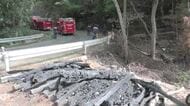 岩手・大槌町山林火災　数日かけ鎮火の時期判断へ　山林を消防がパトロール