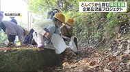 どんぐりから木を育てるプロジェクト 小学生たちが松山城の山道でどんぐり探し【愛媛】