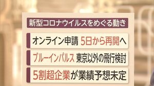 オンライン申請 5日から再開へ ブルーインパルス 東京以外の飛行検討