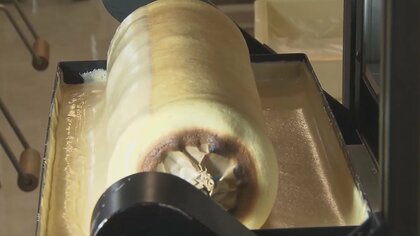「衝撃的だった」 世界初AI搭載“バウムクーヘン職人”で店を再生　データ化した匠の技がつなぐ未来