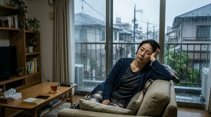 40～50代の約7割が梅雨時期の体調不良を実感