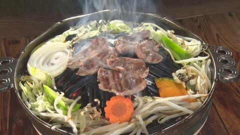 極上の新鮮なラム肉が…山奥に多くの客が訪れる人気焼肉店 酒樽を再利用したユニークな個室で味わう特別感